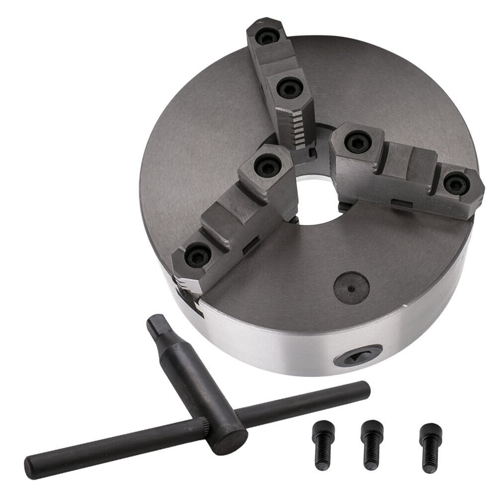 8" Self Centering Lathe Chuck 3 Jaw 8-inch for Milling K11-200A 200mm Steel
