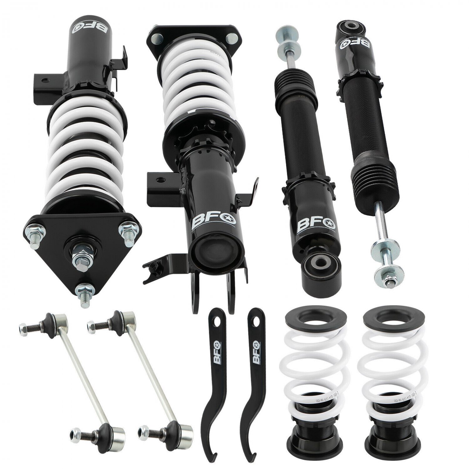 BFO Coilover Shocks Struts Kit For HONDA CIVIC 12-15 LX/EX/HYBRID FG/FB