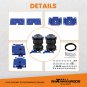 Air Suspension Springs Controller Kit + Air Spring Bag Fit Ram 1500 PICKUP 11-23