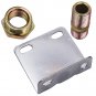 Oil Filter Relocation Male Sandwich Fitting Adapter Kit M20 X 1.5 & 3/4x16 Black