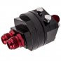 Oil Filter Relocation Male Sandwich Fitting Adapter Kit M20 X 1.5 & 3/4x16 Black