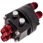 Oil Filter Relocation Male Sandwich Fitting Adapter Kit M20 X 1.5 & 3/4x16 Black