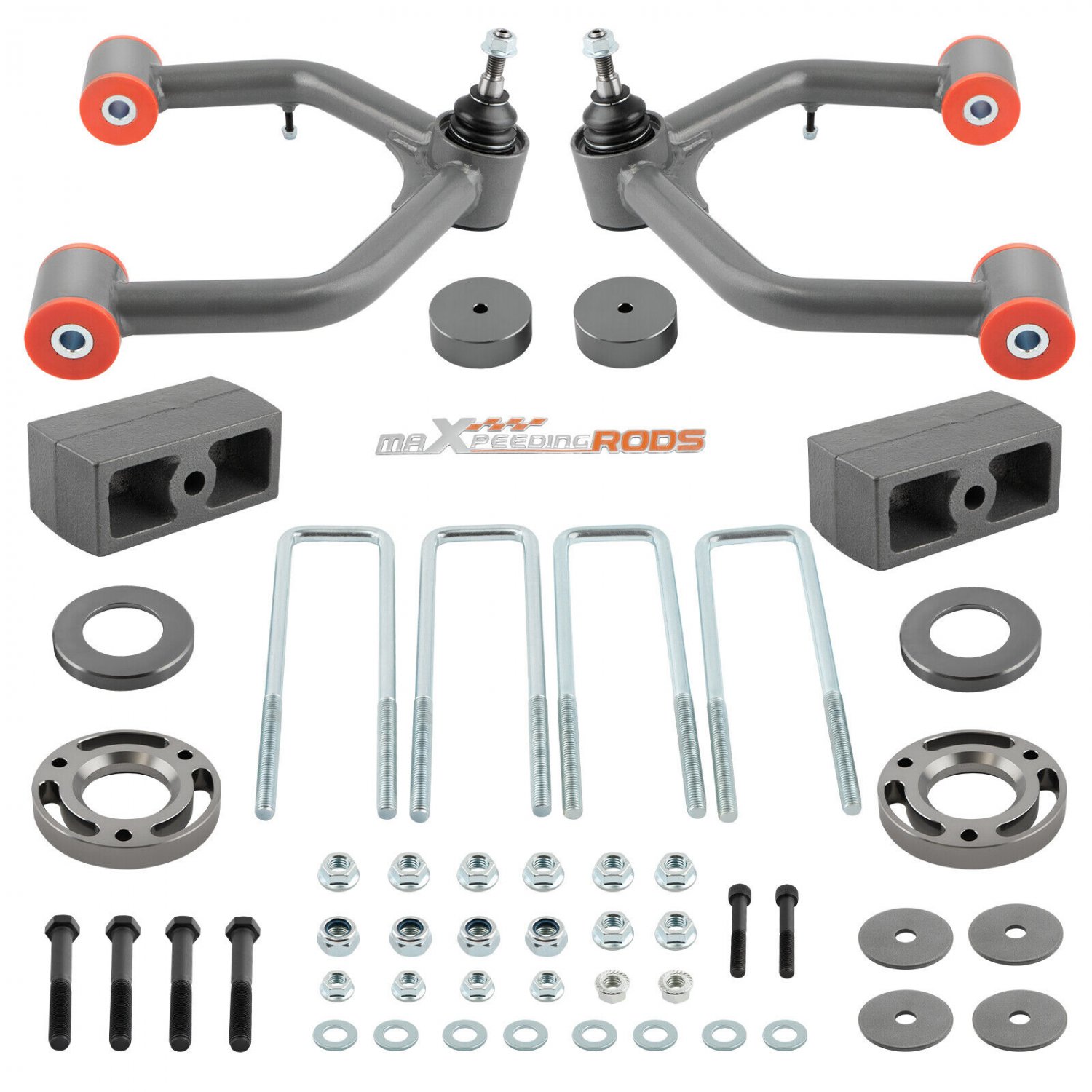 2 inch Lift Kit For Chevy Silverado Trail Boss GMC Sierra AT4 1500 2019-2023