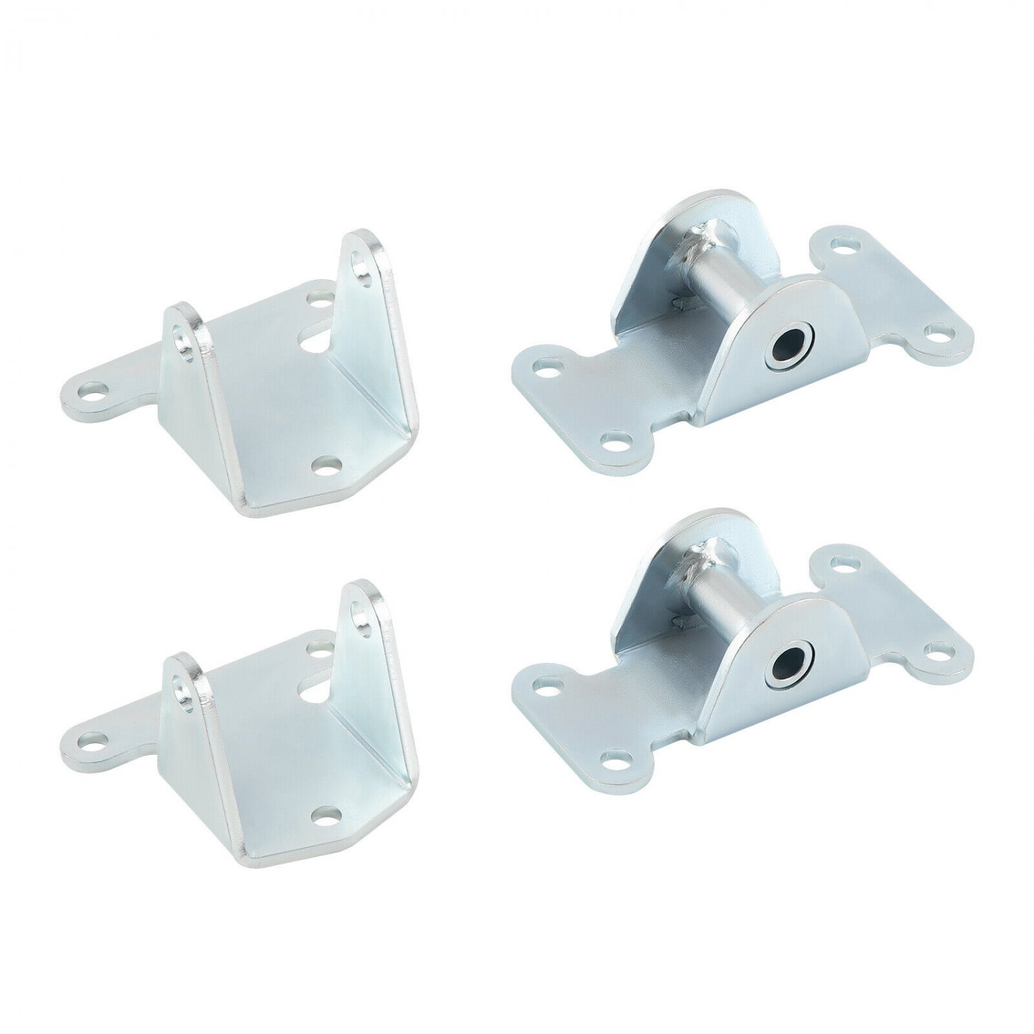 2x Front Engine Motor Mount & 2 Frame Mount fits for Chevy Small Block SBC