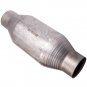 2x Universal Catalytic Converter 2.25" Round T409 Stainless Steel 400cell 410225