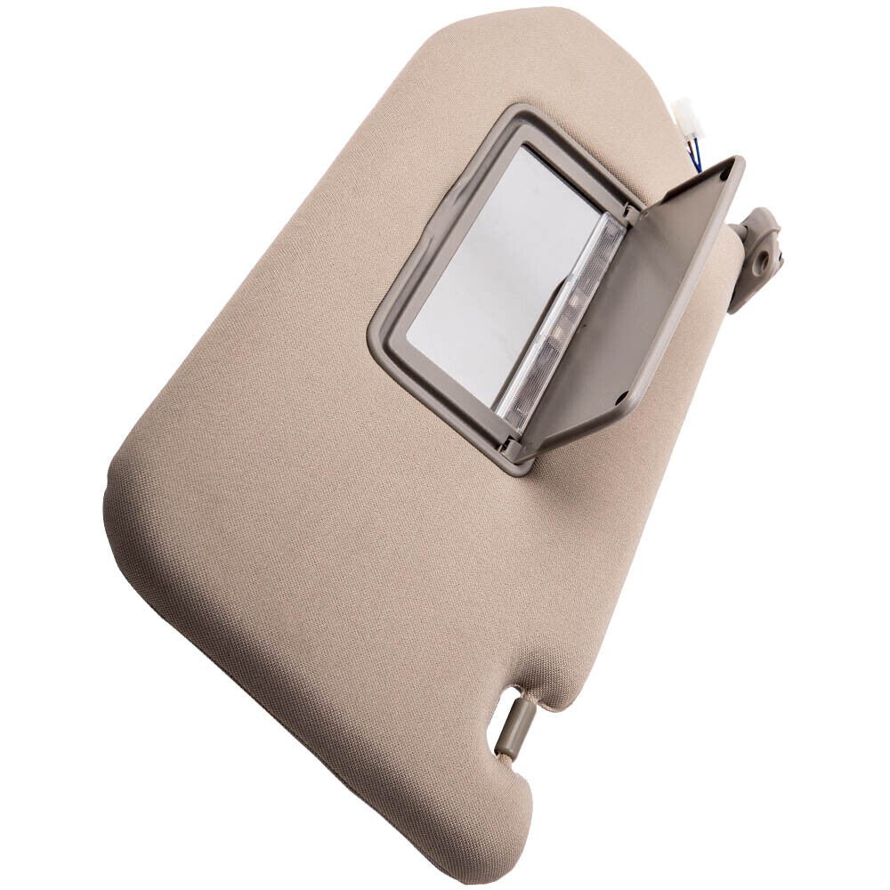 Sun Visor Left Driver Tan for Nissan 13-18 Pathfinder 2014-17 for Infiniti QX60