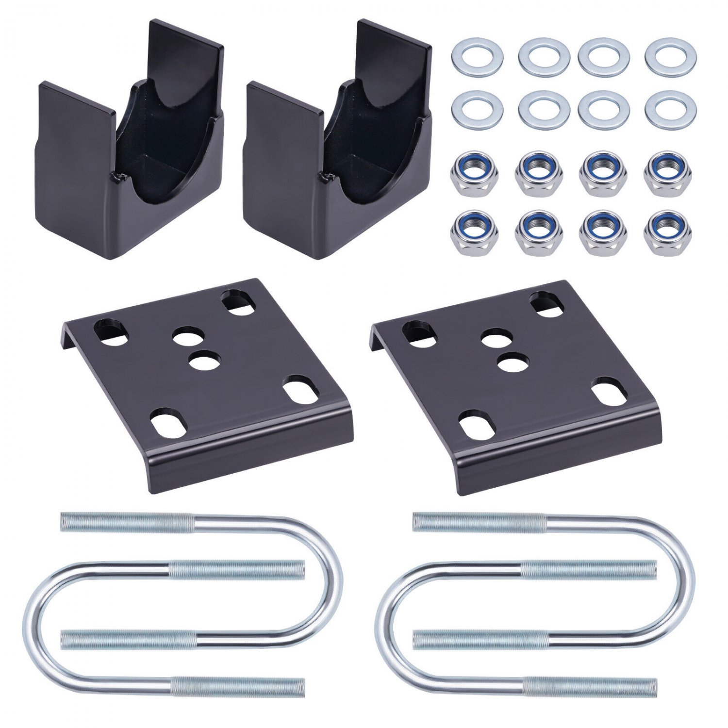 BFO 6" Rear Axle Drop Flip Kit W/ U-Bolts For Dodge Ram D100 D150 2WD 1972-1993