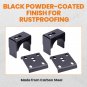 BFO 6" Rear Axle Drop Flip Kit W/ U-Bolts For Dodge Ram D100 D150 2WD 1972-1993