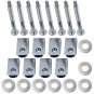 Truck Bed Mounting Hardware Kit for Ford Super Duty F-250 F-350 1999 2000-2014