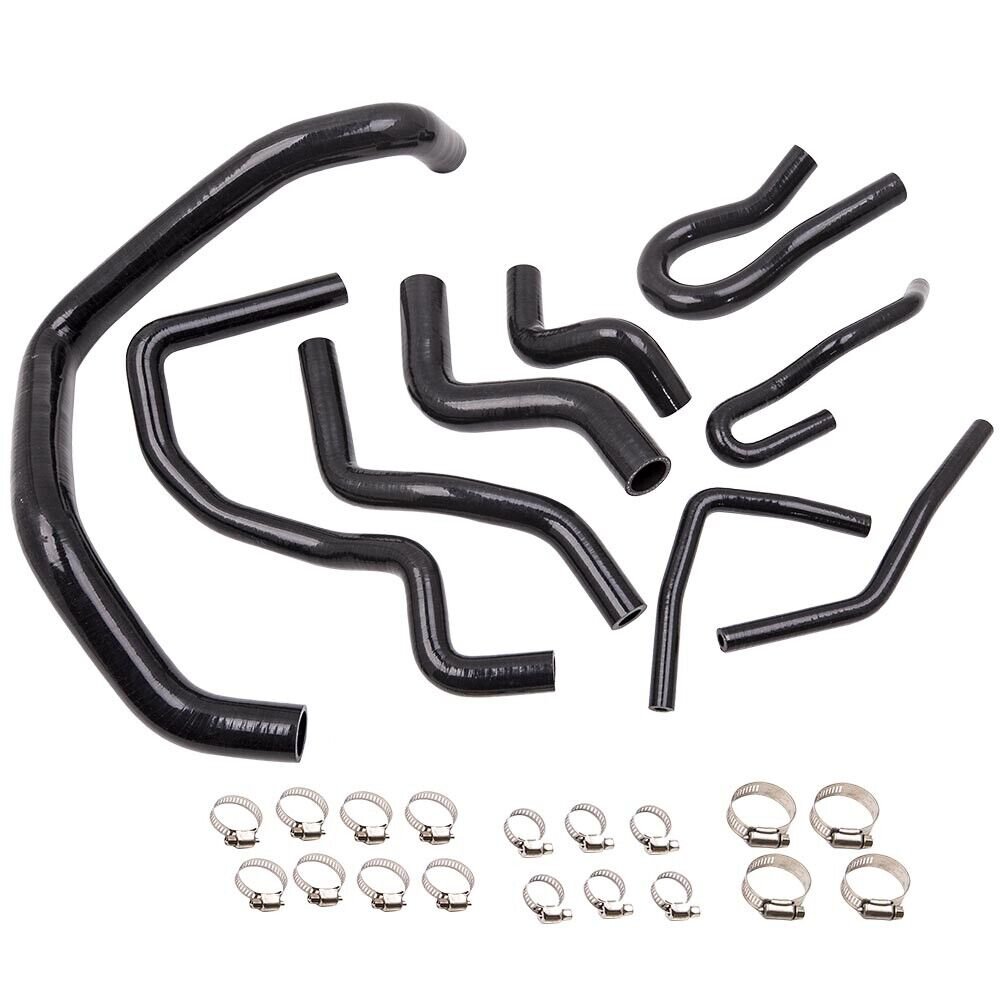 9 Pcs Silicone Radiator Hose Set for Honda Civic D15 D16 SOHC EG/EK 1992-2000