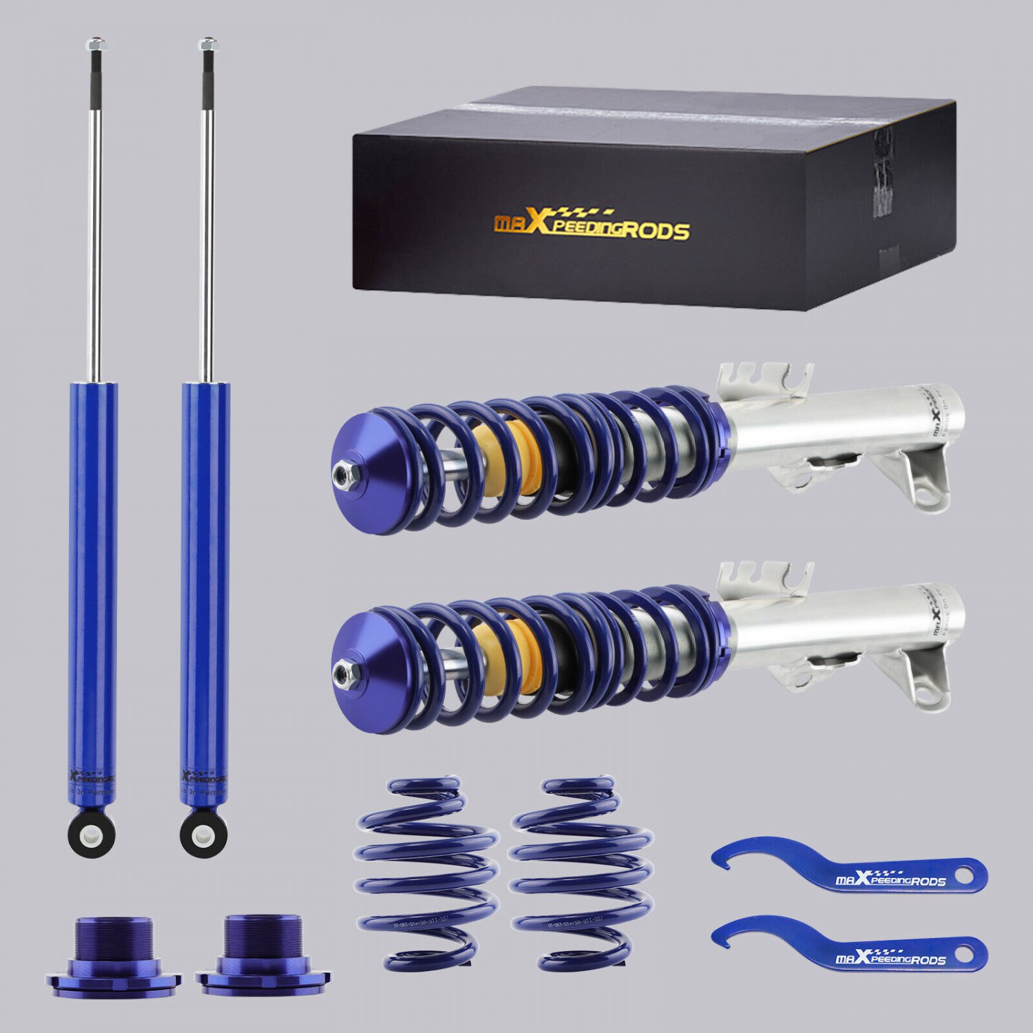 Lowering Coilover Struts Shocks Kit For BMW E36 316i 320i 325i 328i 90-98 RWD