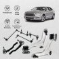 8x Front Lower Control Arms Tie Rods Sway Bars for Ford Fusion Lincoln MKZ 13-17