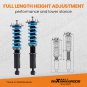 MaXpeedingrods T6 Coilovers Lowering Kit For Jaguar XF 07-2015 Damper Adjustable