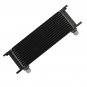 13Row Universal Engine Transmis sion 10AN Oil Cooler Kit Filter Sandwich Adapter