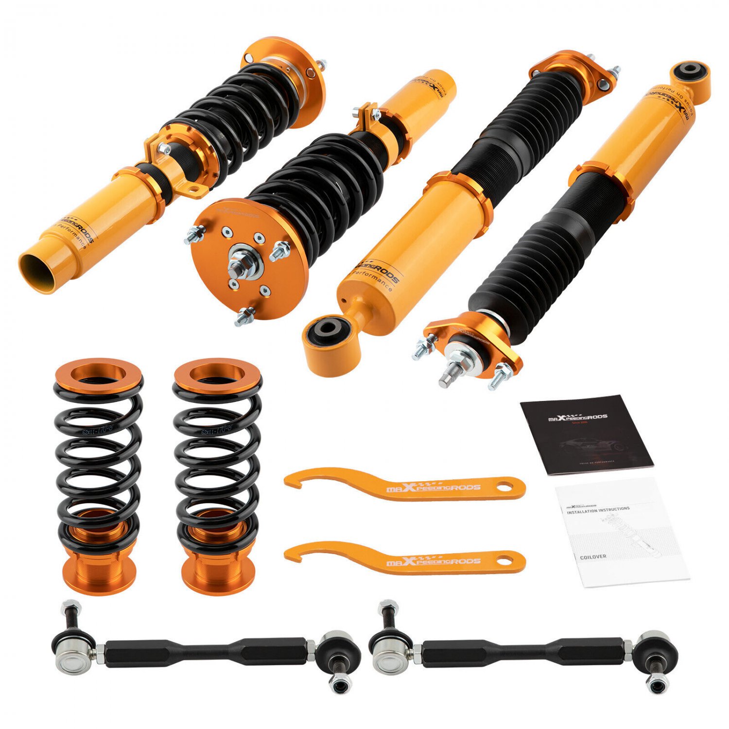 MaXpeedingrods Coilovers Shocks Struts Kit for BMW Z4 (E85) 2002-2008