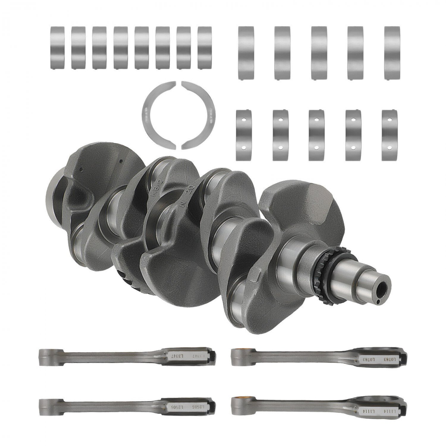 Engine Crankshaft & ConRod & Bearing Kit For Hyundai Sonata KIA Soul 2.0L G4NA