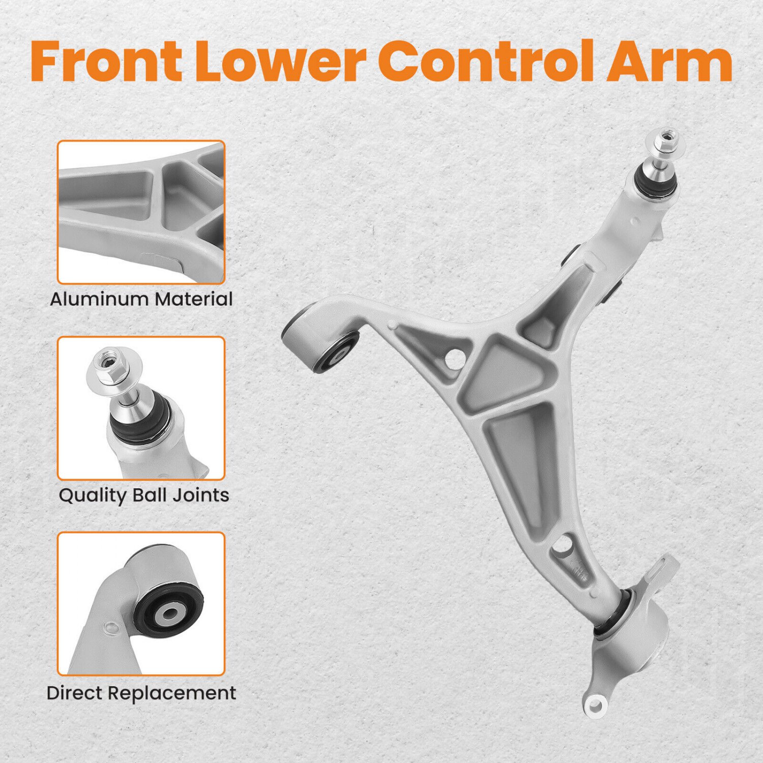 Front Lower Control Arm for 2016-2022 Dodge Durango Grand Cherokee 68282729AC