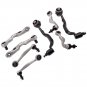 8 Pcs Front Upper Lower Control Arm w/Bushings for Lexus LS460 RWD 2009-2015