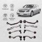 8 Pcs Front Upper Lower Control Arm w/Bushings for Lexus LS460 RWD 2009-2015