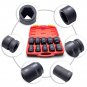 3/4Inch 6-Point Drive Deep Impact Socket Set Metric 22mm-38--41mm With Case
