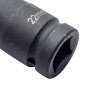 3/4Inch 6-Point Drive Deep Impact Socket Set Metric 22mm-38--41mm With Case