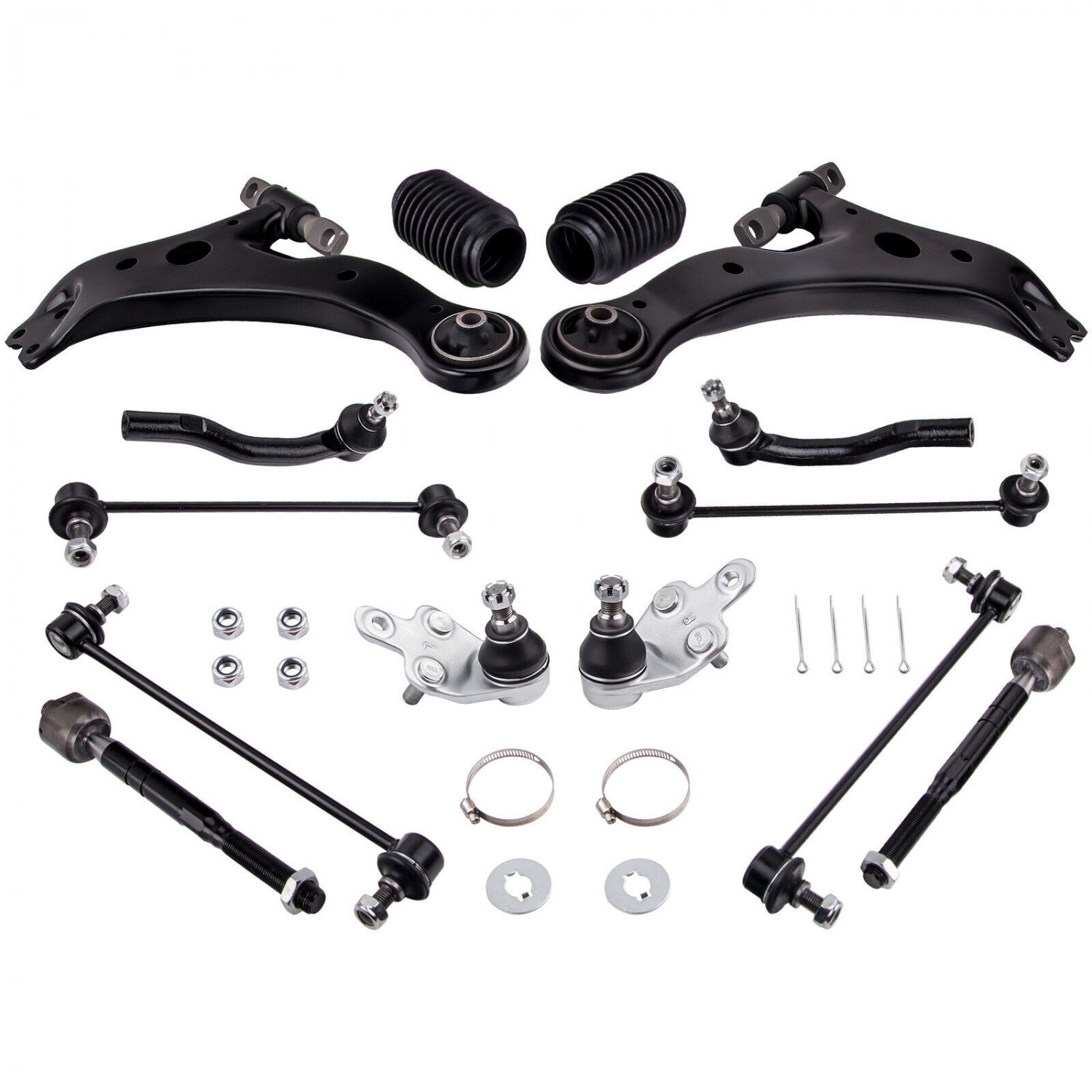 14Pcs Suspension Kit Front Lower Control Arm for Toyota Camry 2007 - 2011