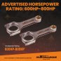 Forged H-Beam Engine H-Beam Connecting Rod+ARP2000 Bolts for Fiat 500 4.724"