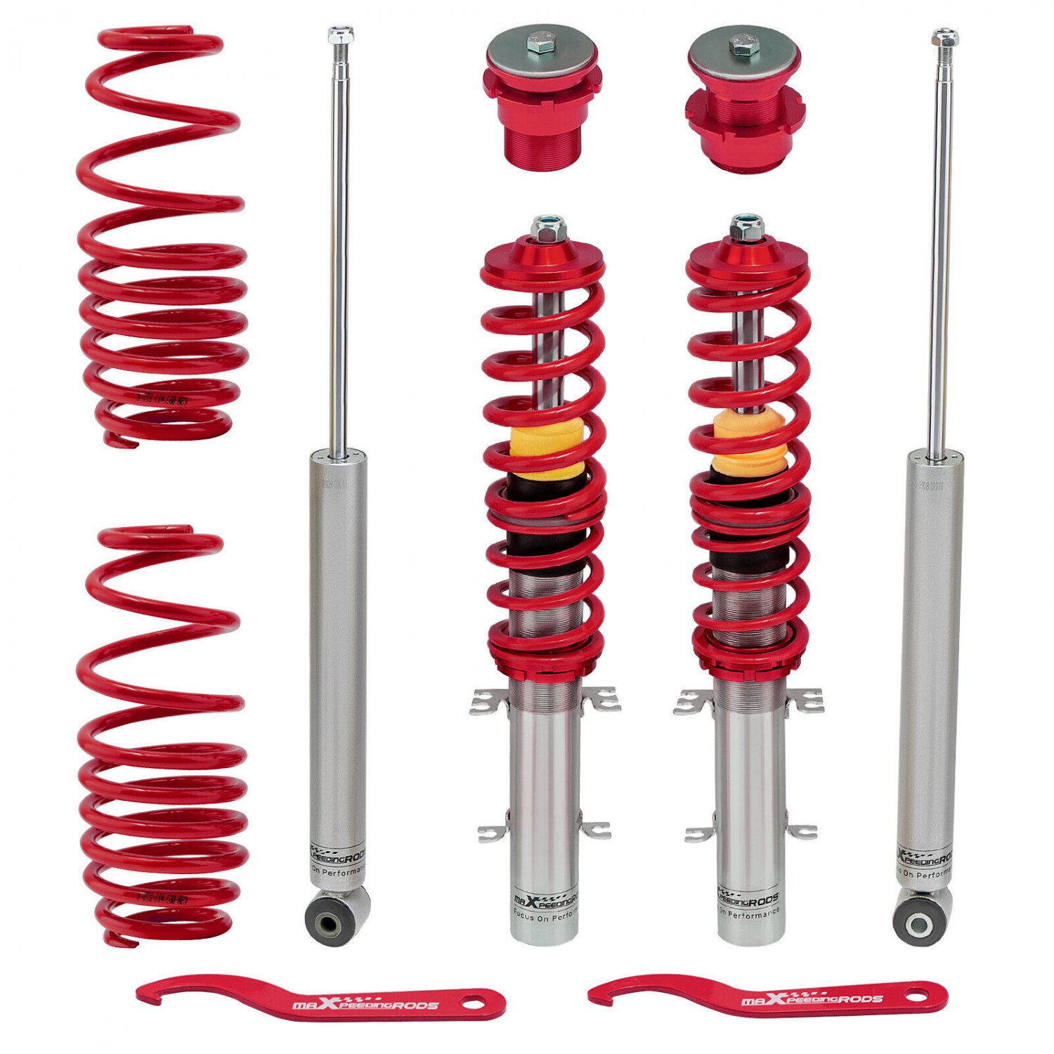 MaXpeedingrods COILOVER Suspension Kit FOR VW GOLF/ GTI/ JETTA MK4 98-07