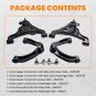 6x Front Upper Lower Control Arm Sway Bar Link Kit For Nissan Frontier 2005-2018