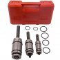 Muffler Tail Pipe Exhaust Expanding Spreader Dent Extractor Tool Kit O-Rings