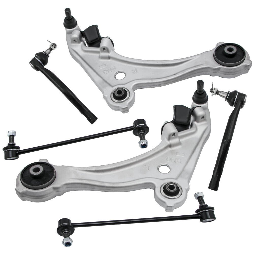Suspension Kit Front Lower Control Arm Tie Rod Sway Bar for Nissan Maxima 09-14