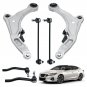 Suspension Kit Front Lower Control Arm Tie Rod Sway Bar for Nissan Maxima 09-14