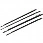 Car Window Moulding Trim Weatherstrips Black For Honda CR-V CRV 07 08-2011