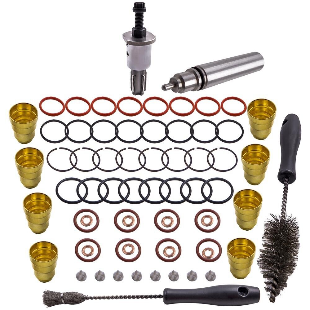 Fuel Injector Sleeve Cup Removal Installation Tool Kit Fit For Ford 7.3L 94-2003