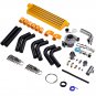 Universal T04E T3 T4 Turbo  Charger 2.5" Intercooler Piping Kit for 1.5-3.0L