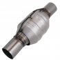 Pair 2.25" Inlet/Outlet Universal Catalytic Converters w/O2 Sensor Port 53005