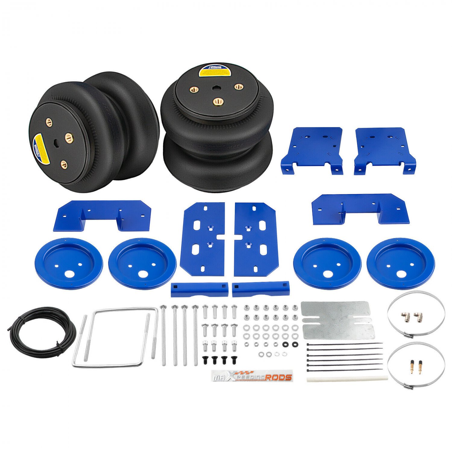 Air Suspension Spring Bag 7500lbs Kit For For Dodge Ram 3500 11-2018