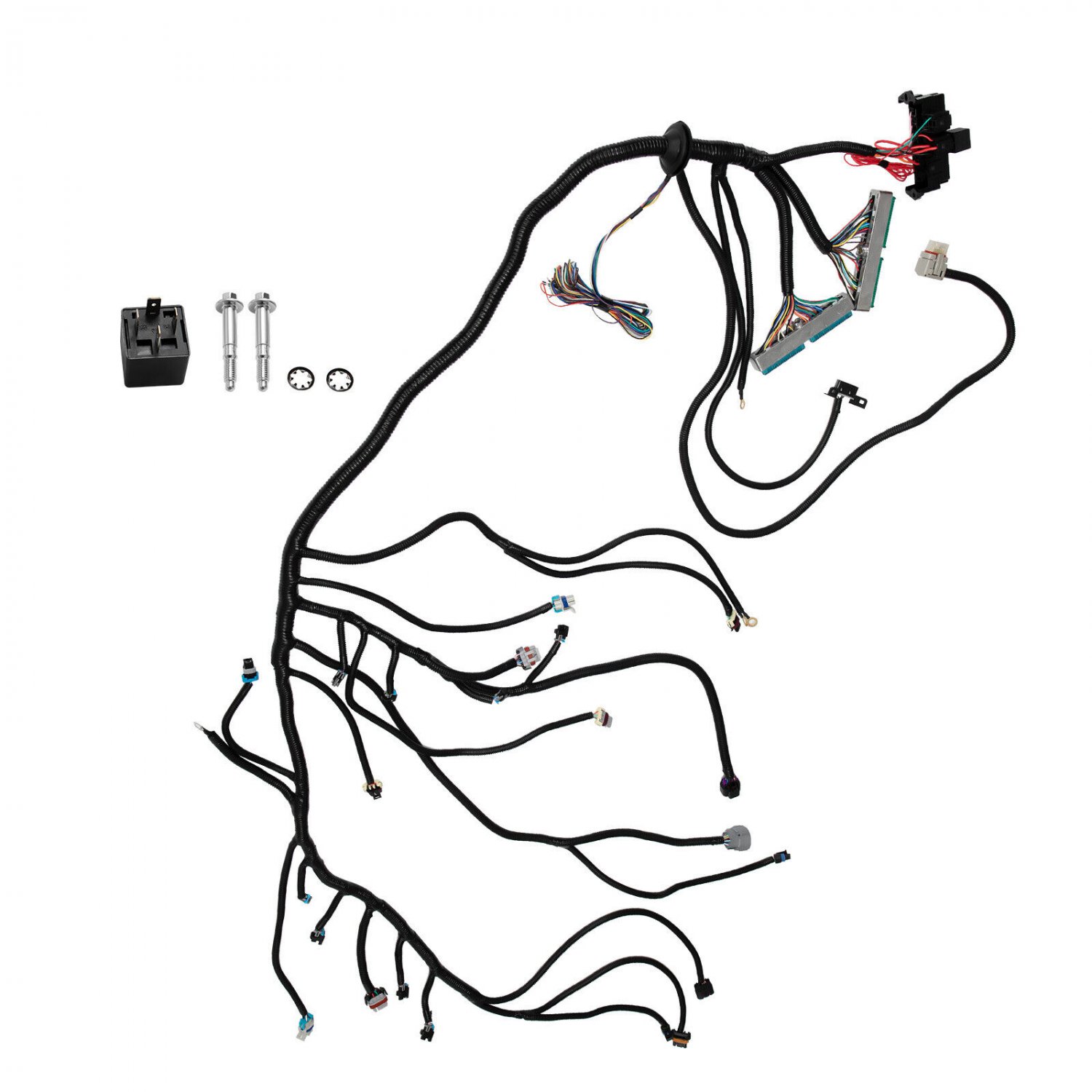 Stand alone Wiring Harness for LS LS3 Vortec 4L80E 4.8 5.3 6.0 DBW 2003-2007
