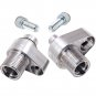 2 Pcs A/C AC Compressor Connector Fitting Set for LS Engine Swap for 451-1106