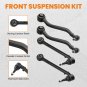 10x Front Lower Control Arm Ball Joint Tie Rods Sway Bars for Chevy Camaro 10-15