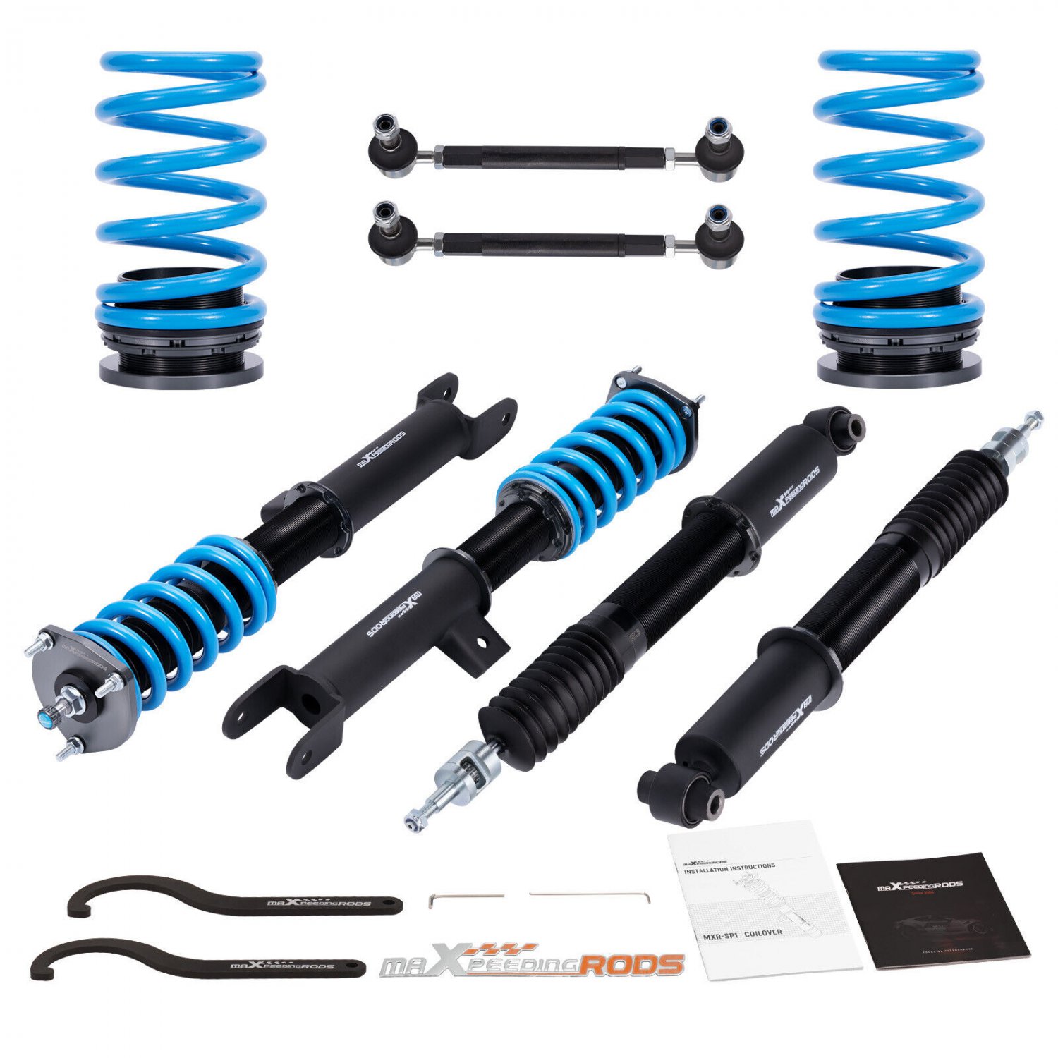Maxpeedingrods Coilovers Suspension Adj. Damper for Tesla Model 3 RWD 2017-2022
