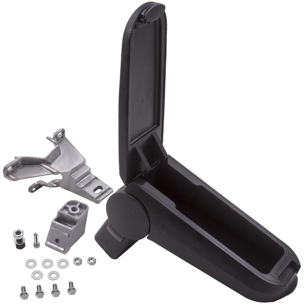 Center Console Armrest Storage Box Brackets Kit For VW Golf Jetta Bora 1998-2004