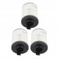 3 Pcs Fuel Filter for Cummins ISX DD13 DD15 DD16 Diesel Engines for A0000905051