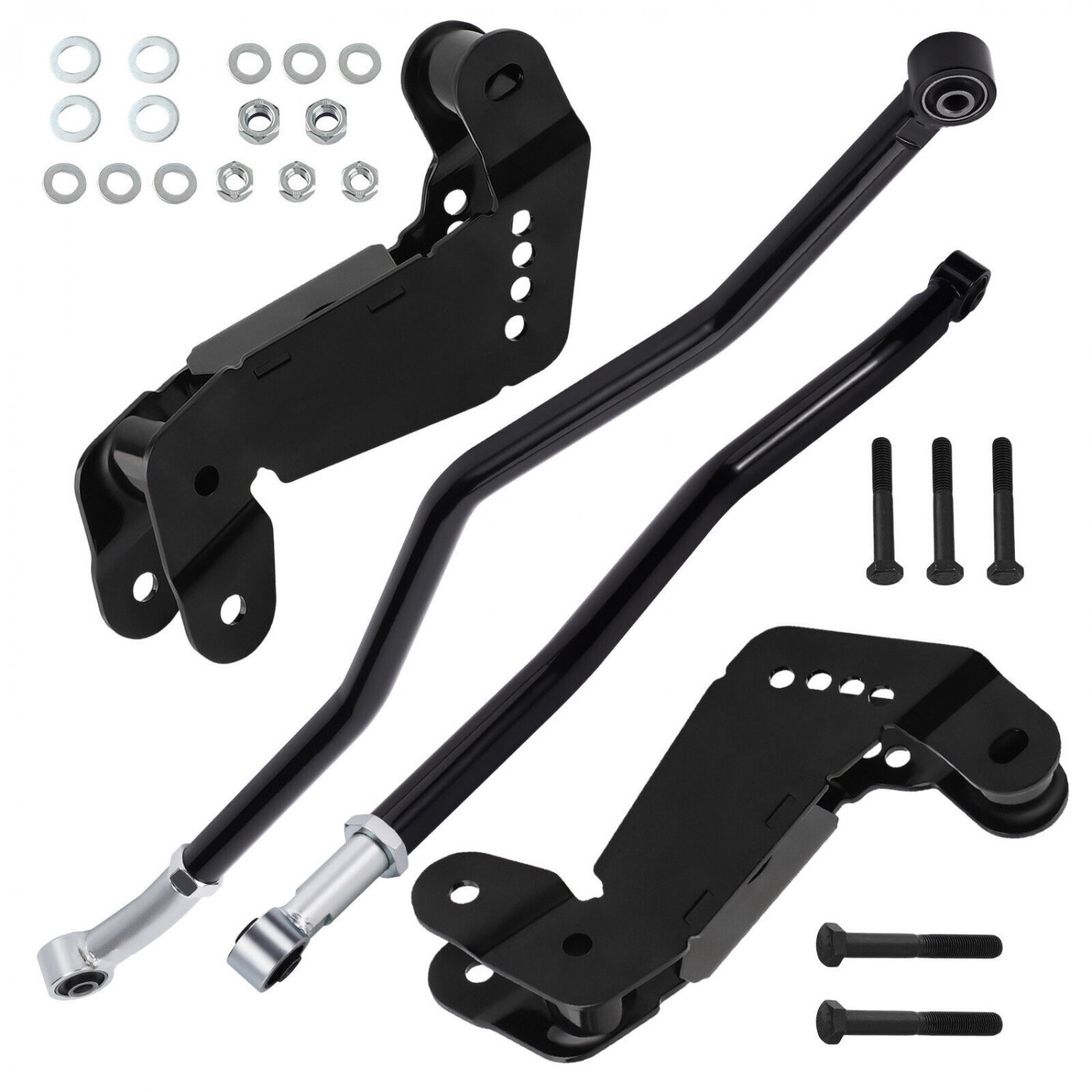 2-4" Lift Adjustable Track Bar Control Arm Bracket for Jeep Wrangler JK 2007-18