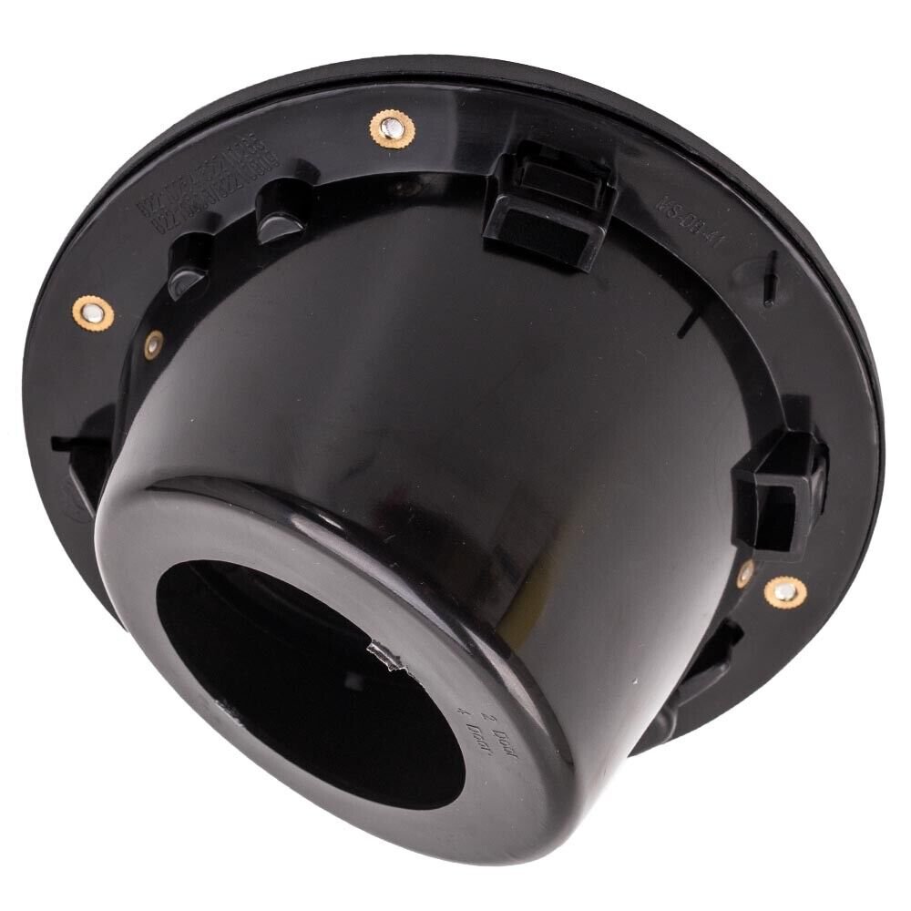 Fuel Tank Door Gas Cap Cover For Jeep Wrangler JK 07-17 ABS base Aluminum Cap