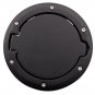 Fuel Tank Door Gas Cap Cover For Jeep Wrangler JK 07-17 ABS base Aluminum Cap