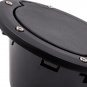 Fuel Tank Door Gas Cap Cover For Jeep Wrangler JK 07-17 ABS base Aluminum Cap