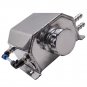 1000ml Coolant Radiator Overflow Bottle Recovery Oil Tank Aluminium Universal