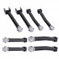 0-6" Adjustable Upper Lower Control Arms Front & Rear For Jeep Wrangler JK 07-18