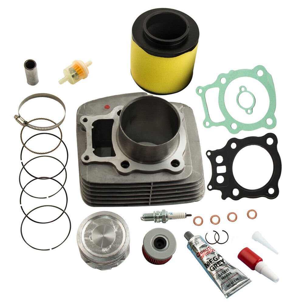Cylinder Piston Gasket Maker Rebuild Kit Fit for Honda Rancher TRX350 2000-06